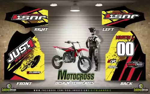 vectores plantilas MOTOCROSS,UNIFORME,MOTO,